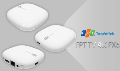 Bộ giải mã truyền hình FPT TV 4K FX6